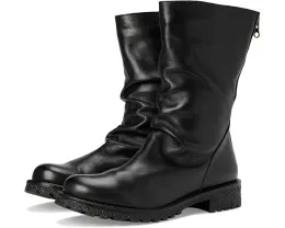 Ботинки Eric Michael Braga из мягкой кожи с круглым носком и молнией сзади