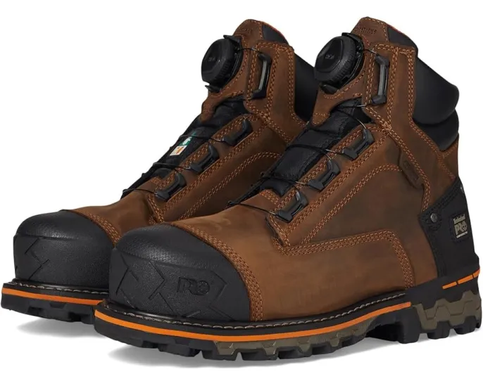 Водонепроницаемые рабочие ботинки Timberland PRO Boondock BOA 6 дюймов с композитным мыском