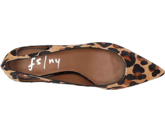 Туфли на каблуке Courtney2 Heel French Sole в леопардовом принте