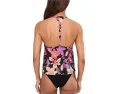 Танкини Nike Hot House Floral с квадратным вырезом и встроенным бюстгальтером
