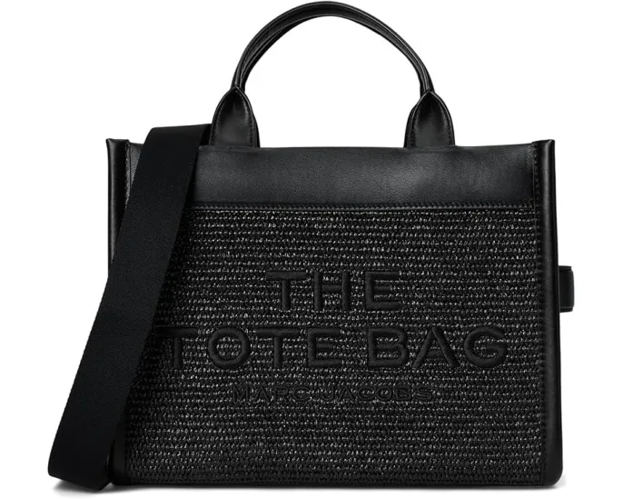 Сумка тоут Marc Jacobs The Woven DTM Medium Tote Bag из кожи с пыльником