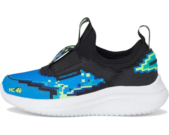 Детские кроссовки SKECHERS KIDS Ultra Flex 3.0 с пиксельным принтом