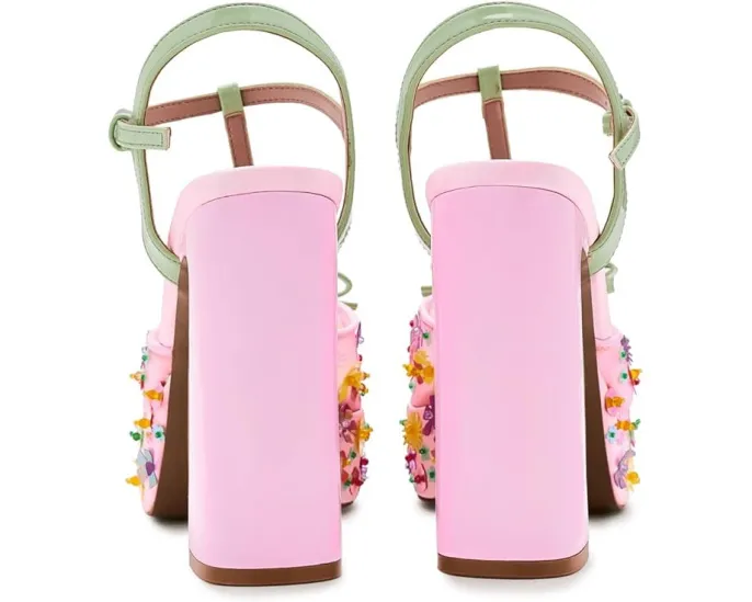 Босоножки Blue by Betsey Johnson Melodie на платформе с бантом и пайетками