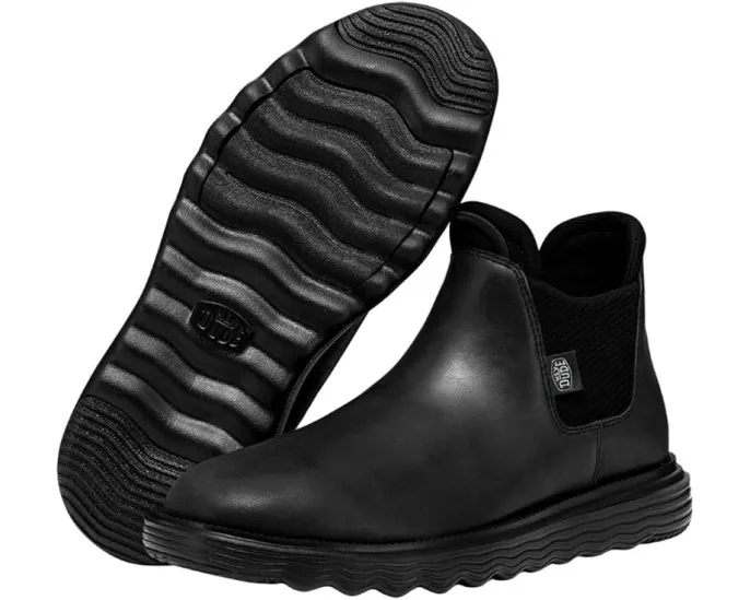 Ботинки Hey Dude Branson Craft Leather с эластичными вставками