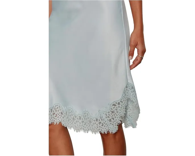 Юбка Sanctuary Effortless Lace Slip с кружевным подолом ниже колена