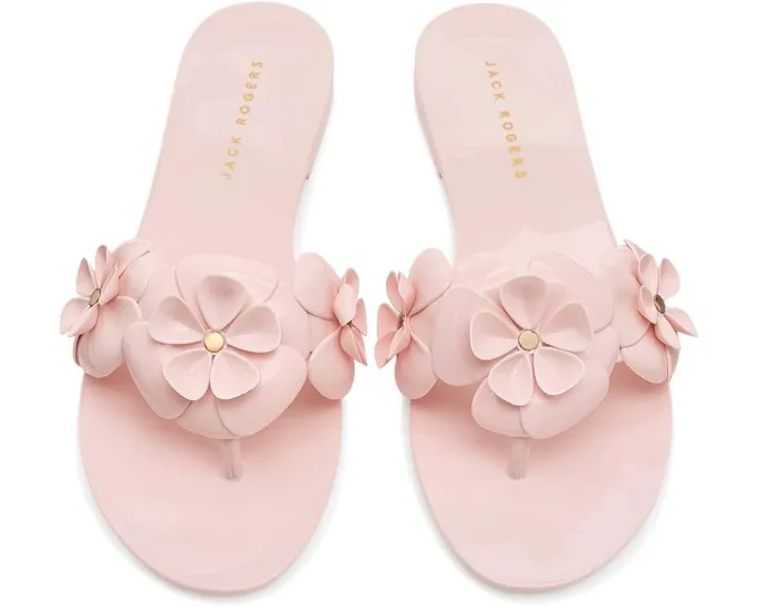 Jack Rogers Сандалии Amelia Flower Jelly с цветочным декором