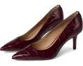 Лодочки LAUREN Ralph Lauren Lanette из кожи с тиснением под крокодила