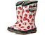 Детские резиновые сапоги Bogs Rainboot Strawberries с рисунком клубники и биоразлагаемой стелькой