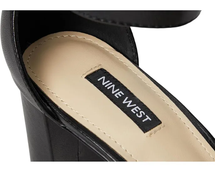 Сандалии Nine West Pruce с открытым носком и устойчивым квадратным каблуком