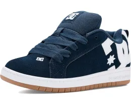 Детские кроссовки DC Kids Court Graffik SE из замши с вентиляцией