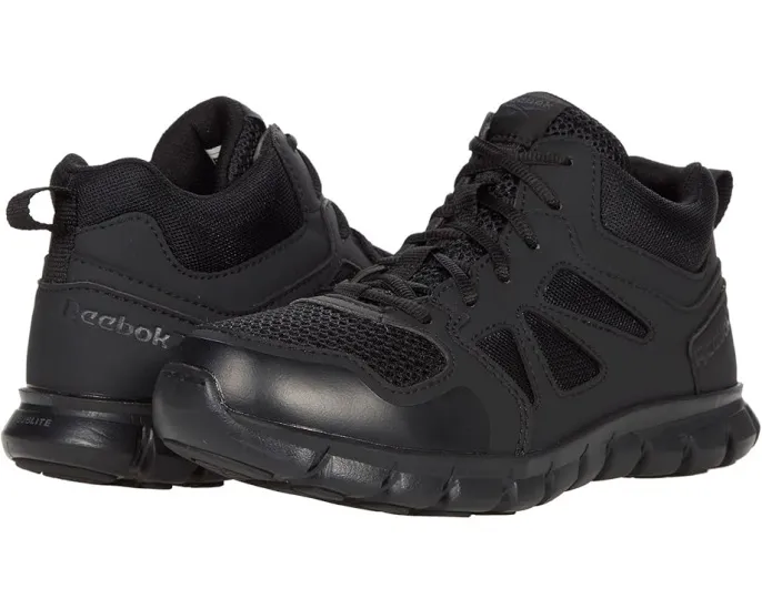 Reebok Work ботинки тактические Sublite Cushion Tactical Mid EH Soft Toe черные