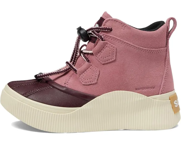 SOREL Детские резиновые сапоги Out N About IV Classic WP с кожаным верхом