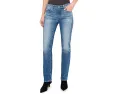 Джинсы AG Sandra Low Rise Slim Straight с низкой посадкой