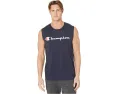 Безрукавка Champion Classic Graphic Muscle Tee темно-синяя