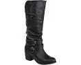 Сапоги Journee Collection Late на широкую икру с заниженным голенищем