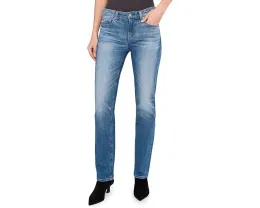 Джинсы AG Sandra Low Rise Slim Straight с низкой посадкой