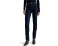 Джинсы AG Jeans Mari Mid Rise Straight Extended In Modern Indigo с завышенной талией