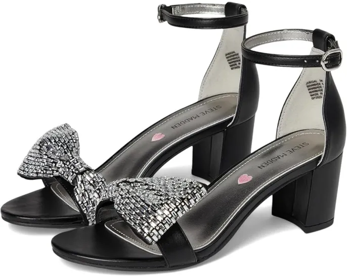 Детские сандалии Steve Madden Kids Abigal на низком каблуке с бантом