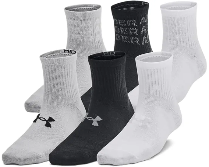 Детские носки Under Armour Essential Quarter 6 пар