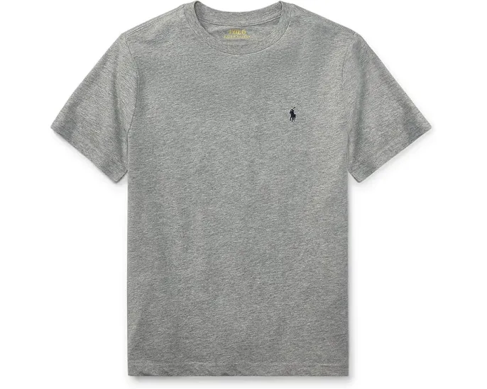 Футболка Polo Ralph Lauren Short Sleeve Jersey T-Shirt для подростков с круглым вырезом