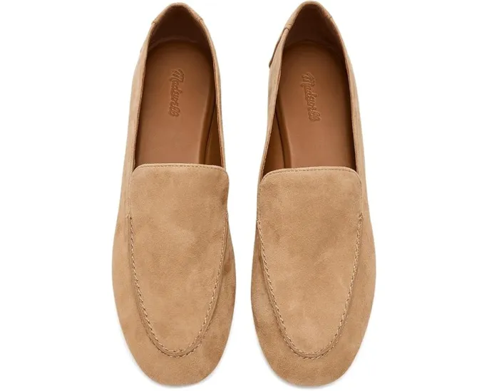 Лоферы Madewell Dolly Glove из мягкой замши с гибкой подошвой