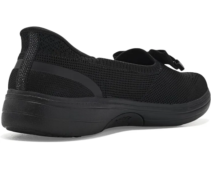 Женские слипоны SKECHERS Hands Free Slip-Ins Arch Fit Inspire с поддержкой свода стопы и стразовым бантом