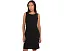 Платье Petite Bubble Jacquard Bateau Neck от Eileen Fisher черное