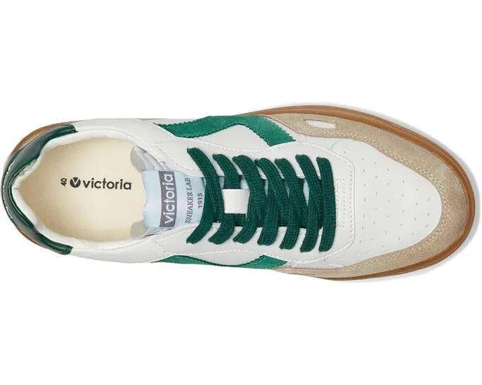 Кроссовки victoria Seul Caramel из кожи и замши на органической подошве