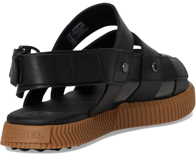 Сандалии SOREL Ona Ave™ Slingback Flat с ремешком на липучке и стелькой из ЭВА