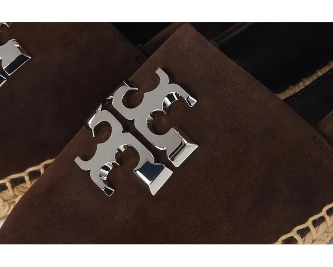 Эспадрильи Tory Burch Eleanor из бархата с джутовой отделкой