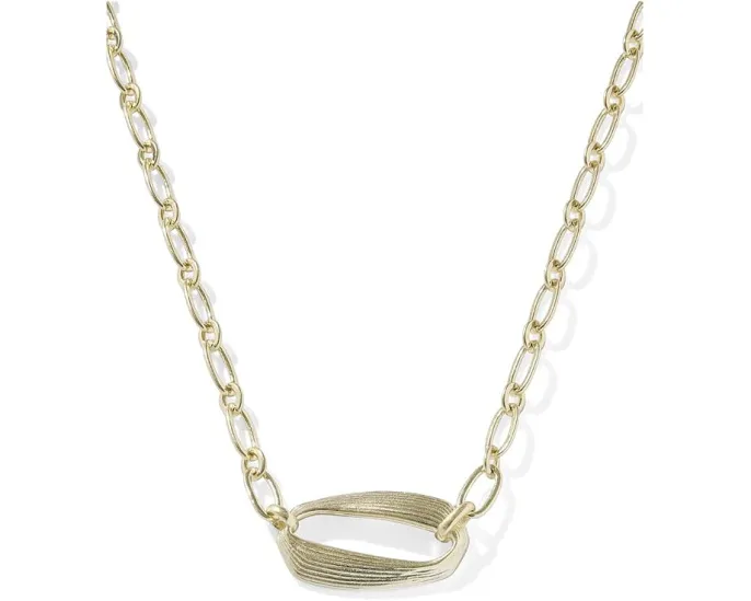 Кулон Kendra Scott Kira Short Pendant Necklace с подвеской овальной формы