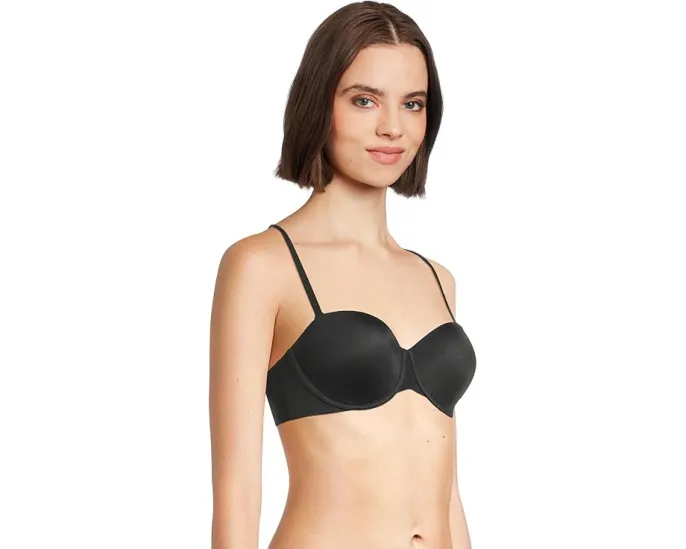 Бюстгальтер Calvin Klein бесшовный без бретелей с легким уплотнением