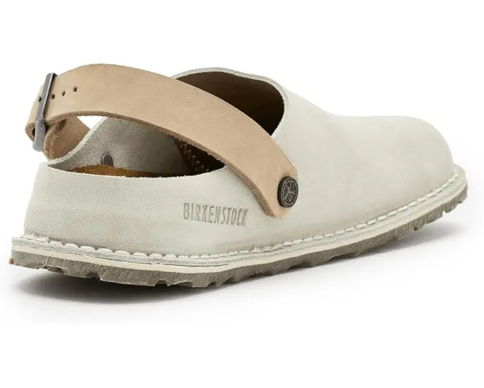 Клоги Birkenstock Lutry 365 из замши с формованной стелькой и съемным задним ремешком