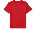 Детская футболка Polo Ralph Lauren Kids Flag Cotton с аппликацией американского флага