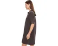 Gauze 1/2 Sleeve Swing Shirtdress