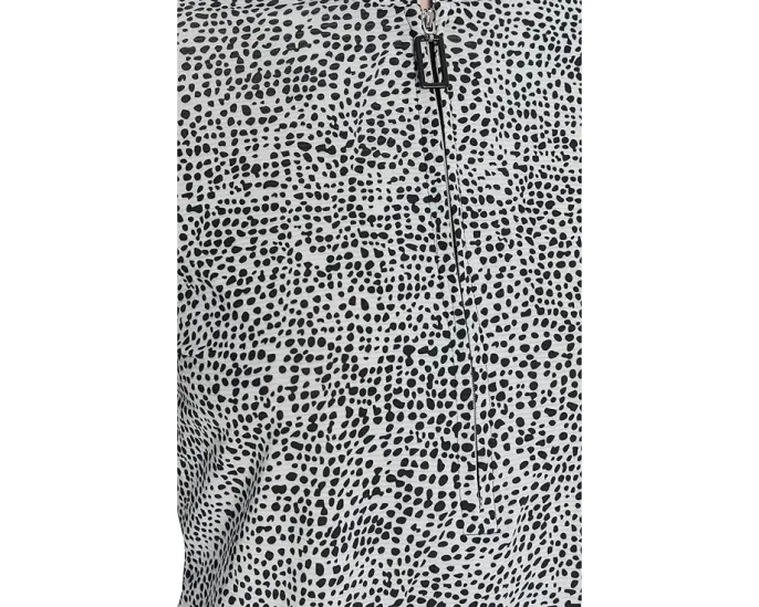 Топ Jamie Sadock с длинным рукавом и четвертью молнии в принте Sunsense Ocelot