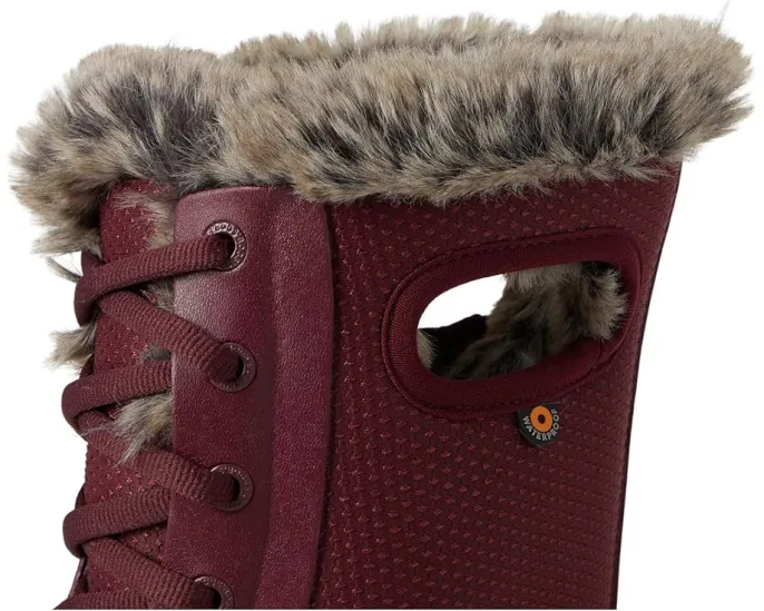 Сапоги Bogs Arcata Dots с рисунком в горох и искусственным мехом для тепла и водонепроницаемости
