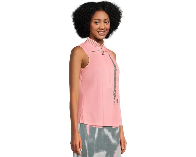 Поло Jamie Sadock без рукавов с принтом Zen