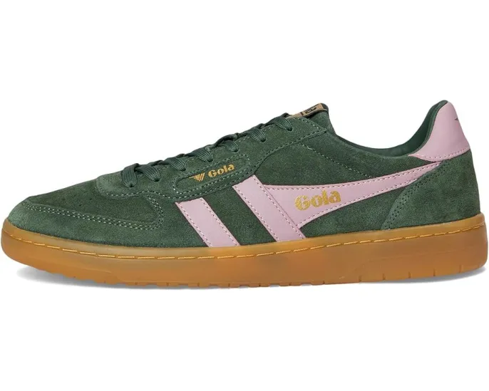 Замшевые кроссовки Gola Hawk Suede '86 с кожаными полосами