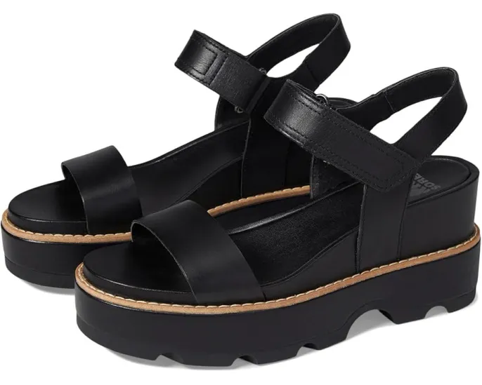 Сандалии SOREL Joanie™ IV Y Strap Wedge на танкетке с ремешком на липучке