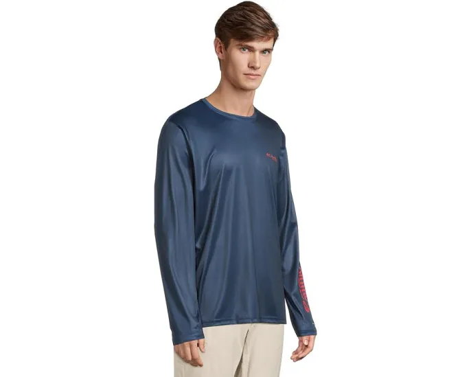 Columbia Terminal Tackle PFG High Side Long Sleeve с принтом PFG на спине