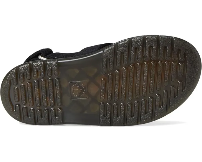 Детские клоги Dr. Martens Jorgie J с регулируемым ремешком на липучке