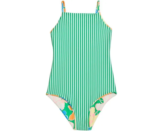 Детский обратимый купальник Maaji Kids Tropic Lei Eagle с квадратным вырезом