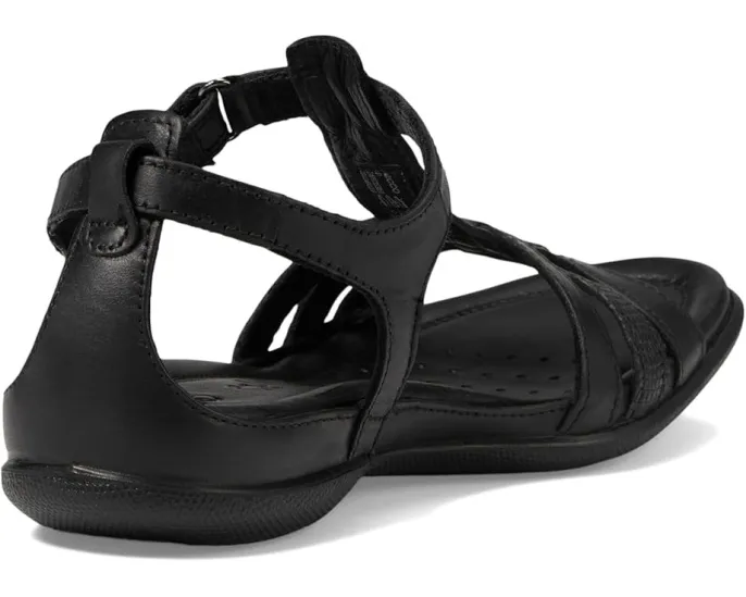 ECCO сандалии Flash T-Strap Sandal с кожаной стелькой и подошвой из ПУ