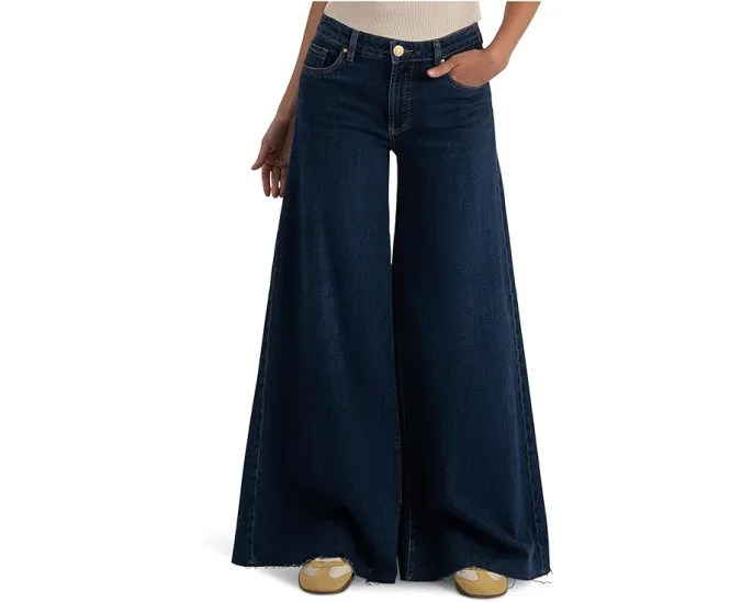 Джинсы KUT from the Kloth Blake с высокой посадкой и суперширокими штанинами