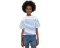 Футболка Boxy Tee Stripe Madewell в полоску