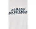 Футболка Armani Exchange с коротким рукавом и 3D надписью в облегающем крое slim