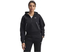 Under Armour худи Rival Fleece Piped 1/2 Zip с капюшоном