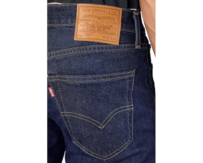 Джинсы Levi's 511 Slim с зауженным кроем и пятью карманами