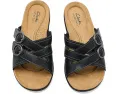 Сандалии Laurieann Opal Clarks из кожи с регулируемыми пряжками и мягкой амортизацией